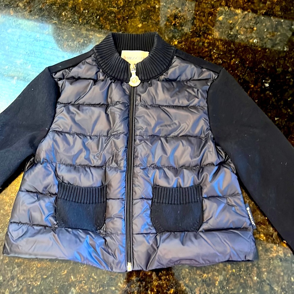 Girls moncler jacket size 4